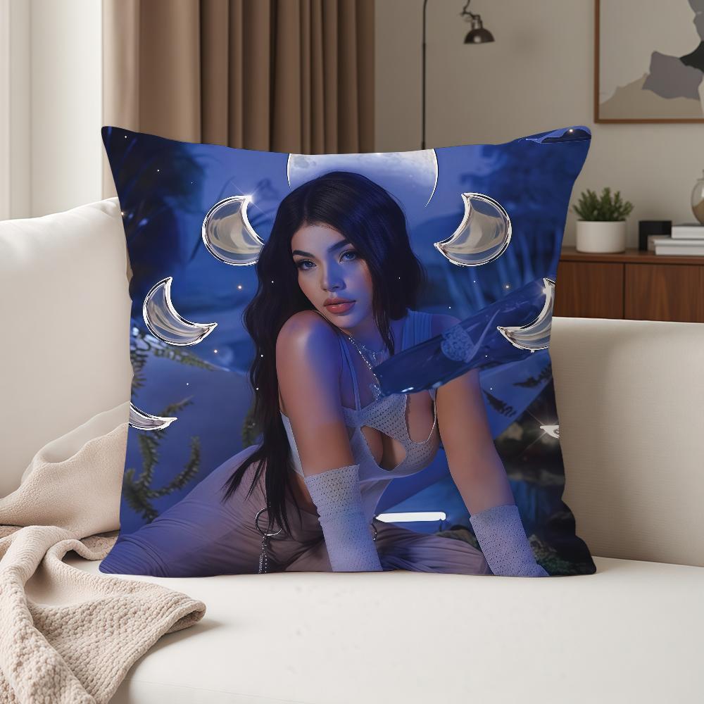 Hot Singer KKenia Os PinkAura Pillow Case Suitable For Bedrooms Living Rooms Cars Home Decoration