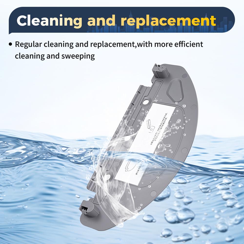 Water Tank Mopping Mop Pad Holder Part For Ecovacs Deebot Ozmo T8 N8 Pro T8 Max T8 AIVI DDX96 DX93 Mop Board Plate Vacuum Part