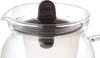 Iwaki Glass Teapot Microwave Pot Tea Pot Teapot Black 480ml Heat-resistant K853T-BK