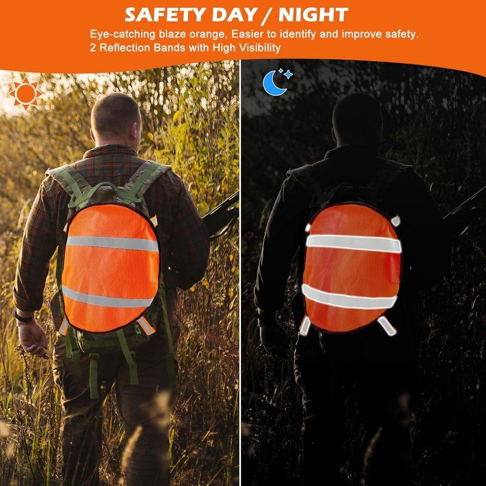 4Pcs/Set Warning Mesh Safety Panels High Visibility Reflective Safety Panel  Climbing Accessories