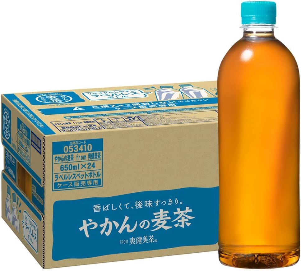 

Чай Coca-Cola Kettle Barley Tea от Soukenbicha Labelless 650 мл PET x 24 бутылки