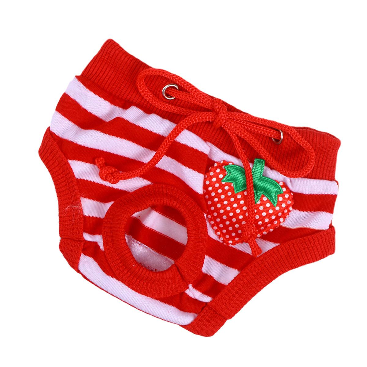 

Comfortable Washable Dog Physiological Pants Male Dogs in Heat Urine Odor Stain Prevention Sanitary Diapers for Puppies
