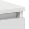 White Desk 90 X 45 X 76 Cm Particleboard