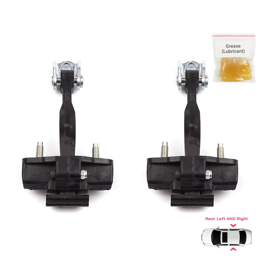 EDP1274-1 2 Pieces Rear Door Hinge Stop Check Strap Limiter for Fiat 500L 351 352 2012-2022 51883509