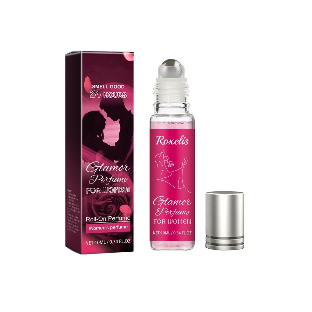 Pheromone Roller Perfume Oil Pheromone Perfume Perfume Party Perfume Must Have For Couples Heart Stirring Gift Rose/Ocean Scent10ML