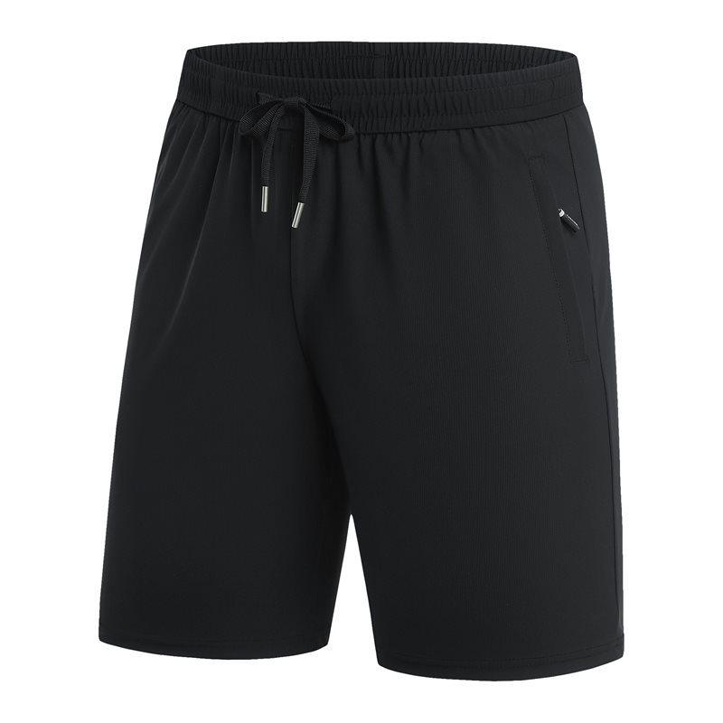 Men's 2026 Summer Ice Silk Quick-Dry Loose Shorts - Breathable, Plus Size Capris