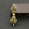 Brass Vajra Figurines Pendant Gifts Small Ornaments Carved Diy Jewelry Handmade