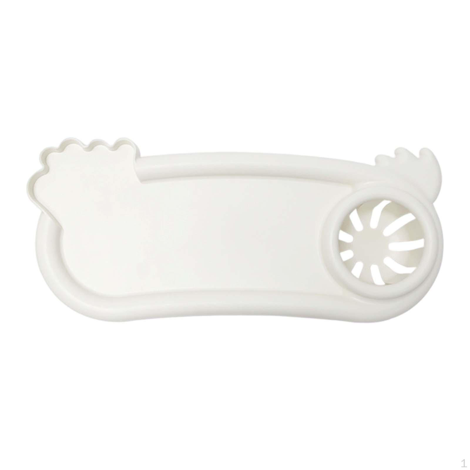 

Dinner Table Tray Accessories Plate Handrest Dish Supplies for Infant Milk Bottle Cup Holder белый