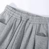 New Spring Autumn Women Sports Sweatpants, High Waist Draping Wide Leg Pants, American Style Trousers For Petite Figures