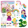 [PACZA] Felt sewing kit for children 27 pieces Z3354