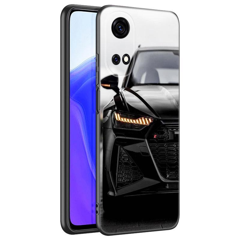 Sports Cool Car Black Phone Case For Huawei Honor 70 90 Lite X40 GT X50 I X5 Plus X6A X6S X7A X8A X8B X6 X7 X8 X9 4G X9A X9B 5G