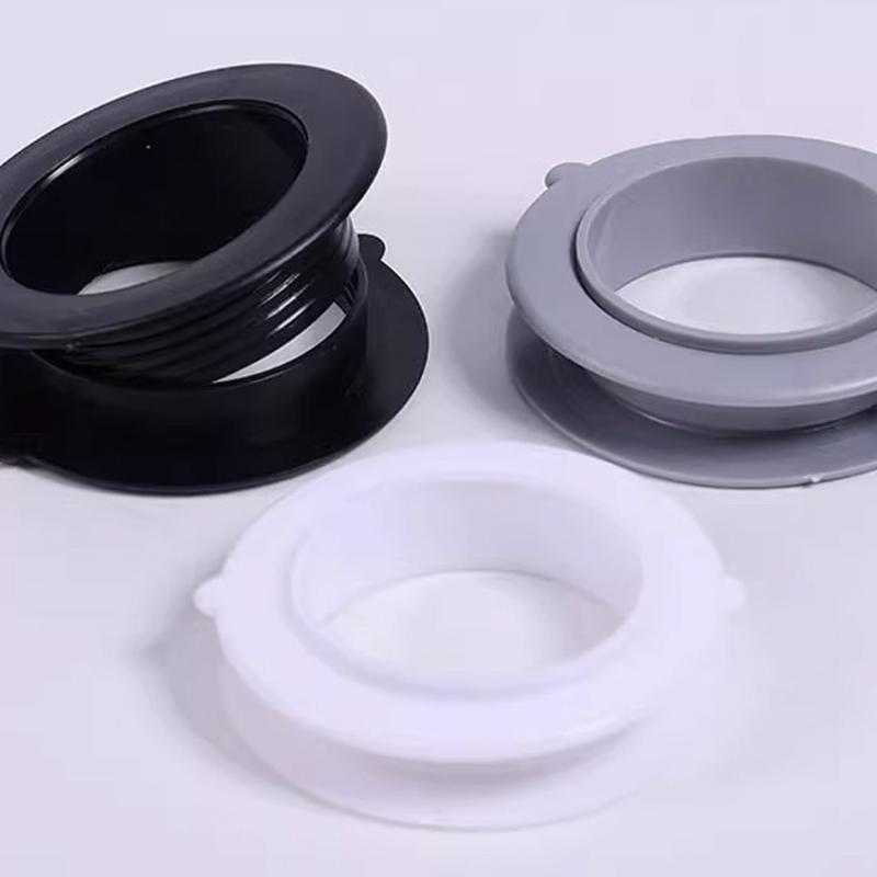 100 Peças Placas de Cobertura para Furos de Cabo Produzidas de Substância Resistente para Ocultar Aberturas Desagradáveis na Parede Design de Encaixe Fácil Várias Preferências de Cor