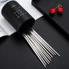 Non-slip Stainless Steel Chopsticks: Hollow, Anti-scald, Suitable for Children & Adults, Customizable Design