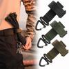 Outdoor Anti-lost Nylon Hanging Buckle Glove Hook Rope Storage Climbing