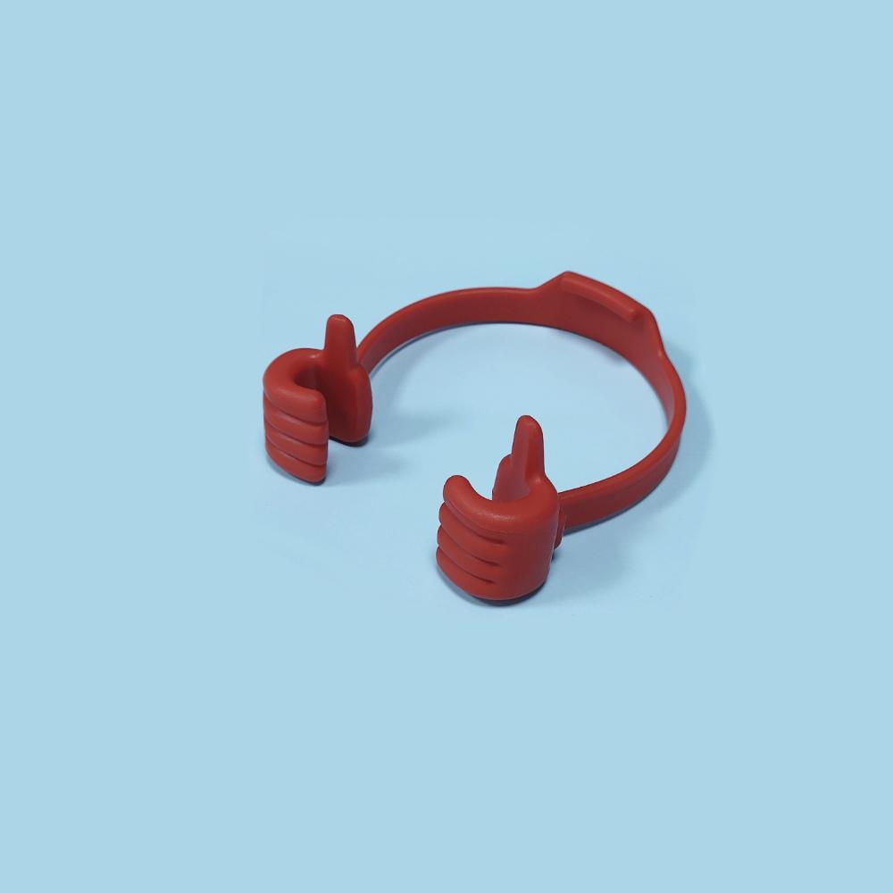 Creative mobile phone holder, thumb holder, desktop holder, portable holder, digital, cute holder.