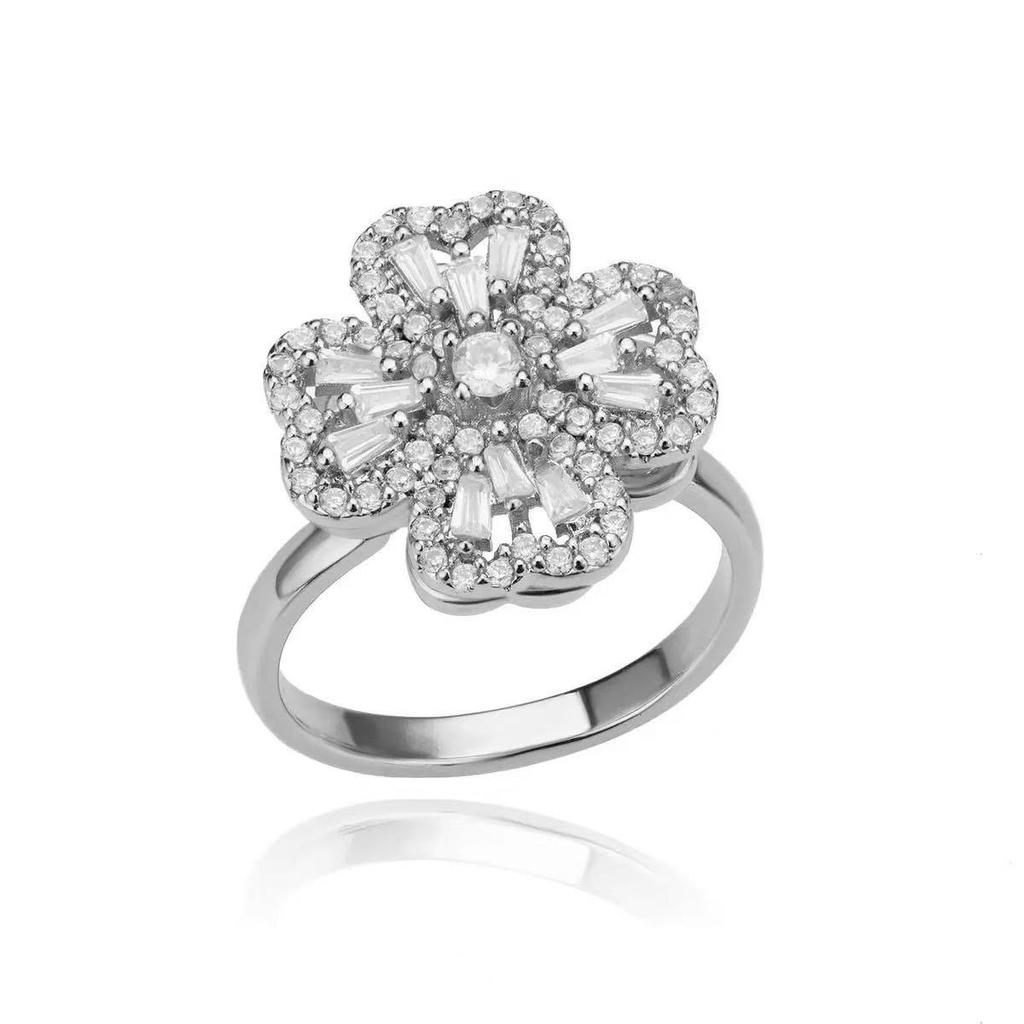Fidget Spinner Ring for Women, Minimalist Fashion Rotatable Ring, INS Trend Light Luxury Cool Style Jewelry