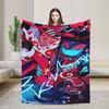 Vox Hazbined Plush Blankets  Creative Throw Blankets for  Sofa Bedding Lounge 150*125cm Bedspread