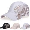 Unisex Golden Dragon Printing Baseball Caps Spring Autumn Outdoor Sunscreen Hat Adjustable Casual Trucker Hats