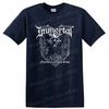 Unsterbliches Black Metal Totenkopf T-Shirt Nördliche Chaosgötter Band T-Shirt