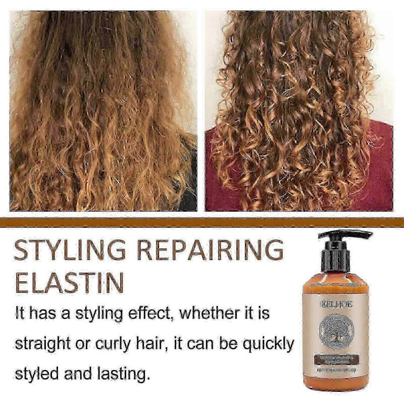 Moroccan Hydrating Styling Cream, Finalize The Lustre Hair Moisturizing Smooth Short-Tempered Fluffy Elastin