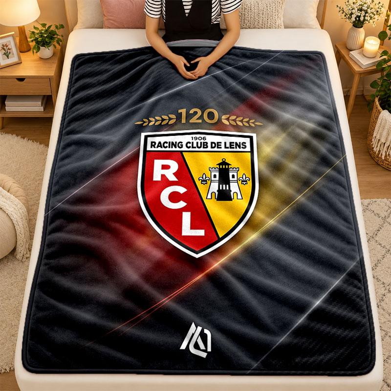 Flannel BlanketLens FC Warm Soft Throw Blanket for Indoor Sofa Bed Living Room Use