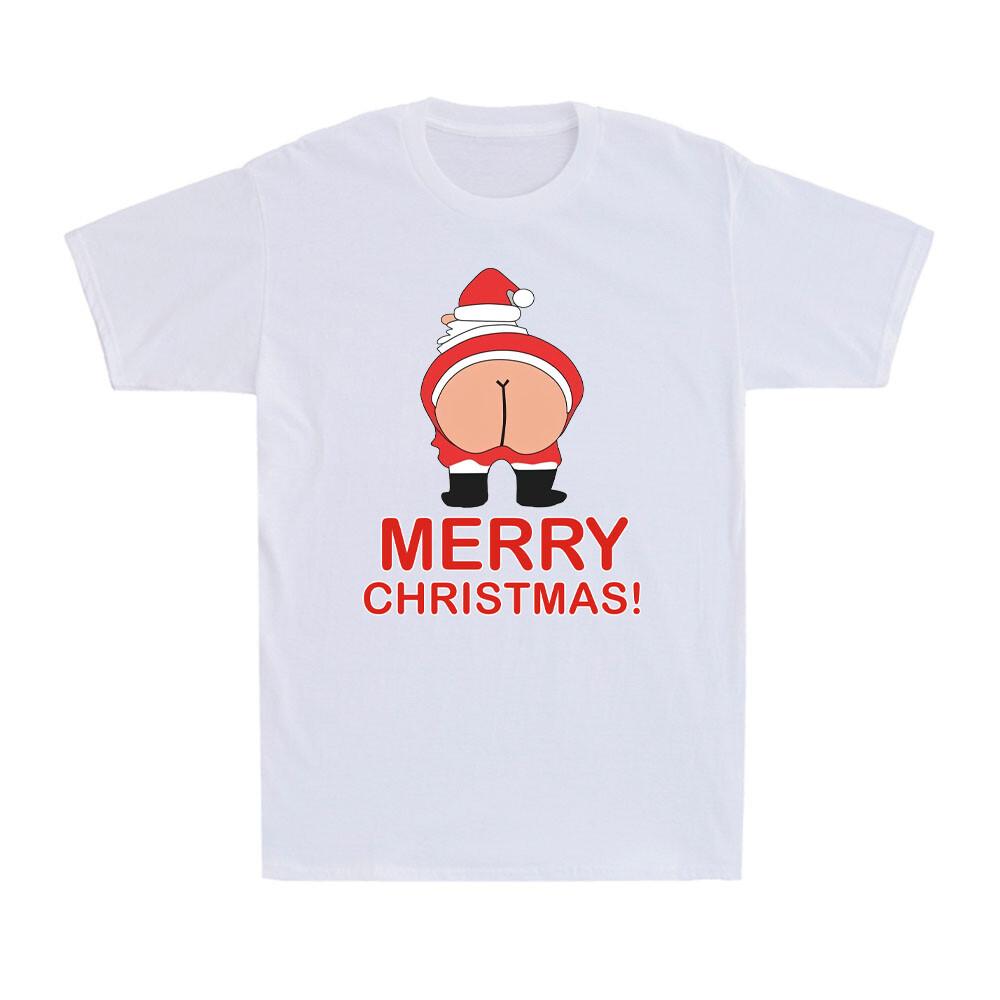 Merry Christmas Secret Santa T-Shirt Funny Santa Christmas Gift Men s T-Shirt S
