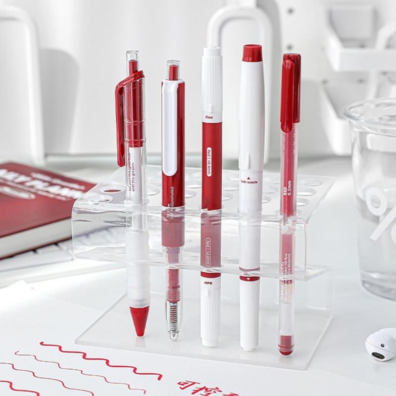 5Pcs Noise Free Retractable Gel Pen Fast Dry Ink Non Smudge Writing Pen Comfortable Handle For Students Professional