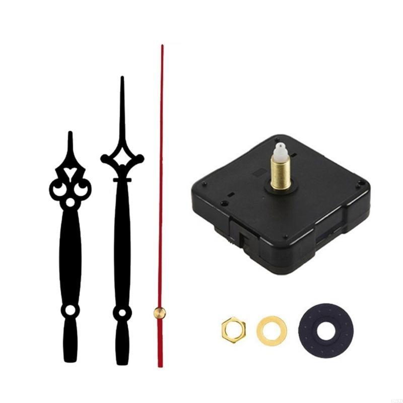 62KD DIY 16palcový tichý hodinový strojek Hodinky Nástěnné hodiny Strojky pro panel o průměru 35-40 cm