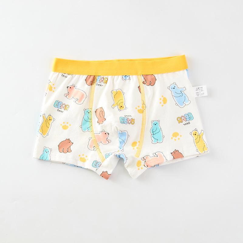 Slip Boxer da Bambino in Puro Cotone - Pantaloncini a Quattro Angoli per Toddler e Neonati