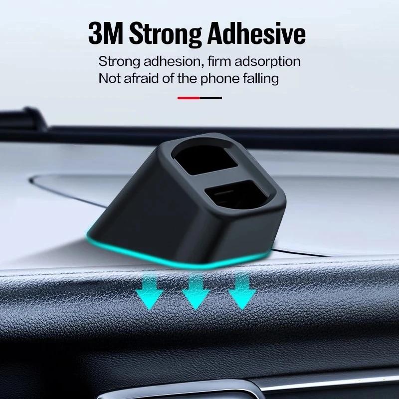 Universal Mobile Phone Car Dashboard Phone Bracket Base In Holder Car Air Outlet Clip Cellphone GPS Stand Cradle Car Accessories