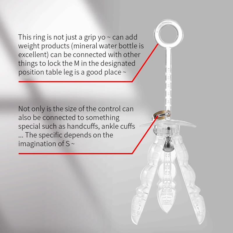 Anal Training System - Resin Adjustable Dilator Expander for Adult Men and Women Butt Stretching,  Play & Fisting Practice