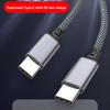 USB C To Type C Extended Link Cable PD60W Fast Charging Charger Cable Data Transfer Cord 480Mbps for Phone Tablet Laptop