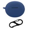 For Oppo Enco X3 Charging Case Cover Bluetooth-compatible Earbuds Soft Silicone Cover with Anti Lost Buckle
