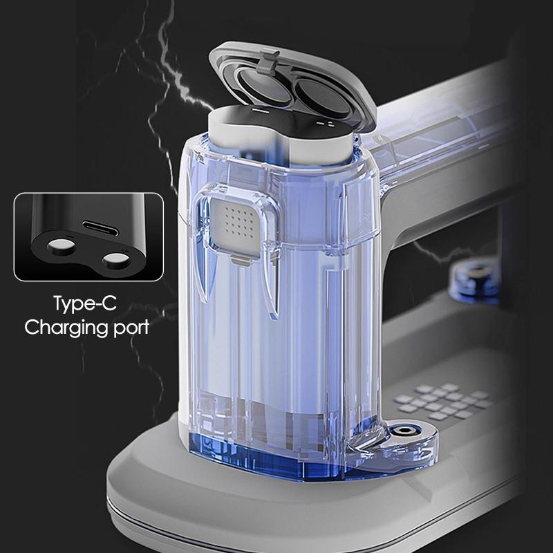 24x9cm Mini Elektrischer Saugheber 120kg LED-Anzeige Vakuumheber für Granitfliesen Glas Schmale Streifen Baumaterialien