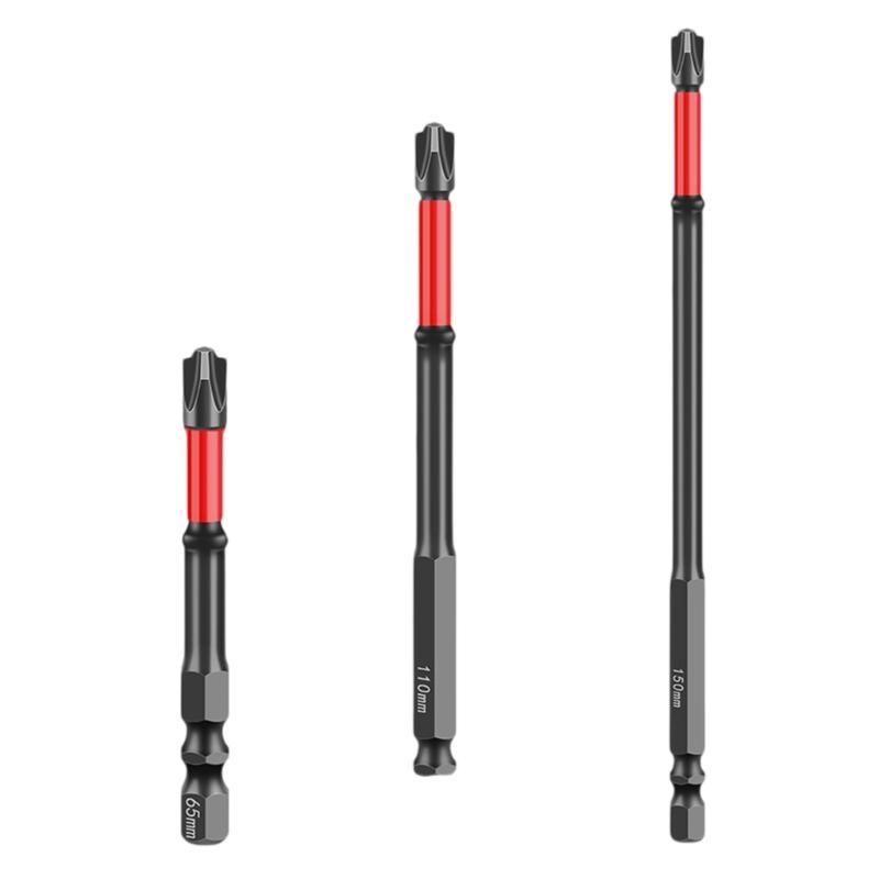 Magnetic Special Crossing Head Screwdriver Bit FPH2 for Electrician Screw Driver Bit Replacement 65mm/110mm/150mm