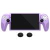Protective cover case for PlayVital PS with 3D stud design for improved grip and stick compatible thumb grip cap Portal, anti-slip [Mauve Purple]