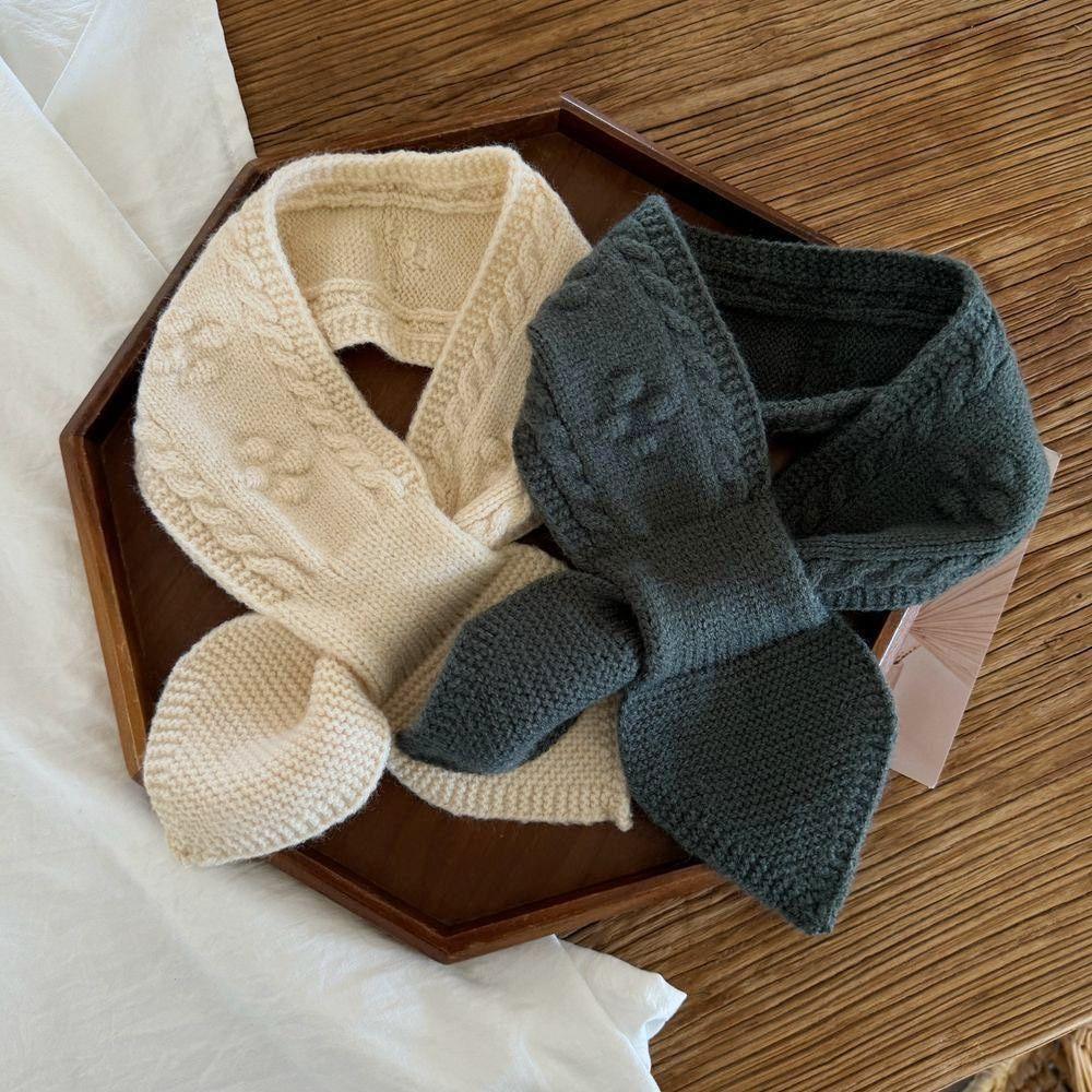 Fashion Warm Kids Winter Scarf Soft Korean Neck Warmer Cute Princess Children Shawl Baby Boys Girls