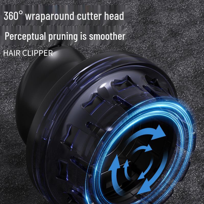 UFO Head Shaver: Men's Electric Hair Clipper & Full Body Washable Haircut Tool