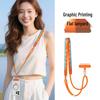 Adjustable Cartoon Phone Lanyard: Crossbody & Neck Strap, Wide, Outdoor Anti-lost Charm