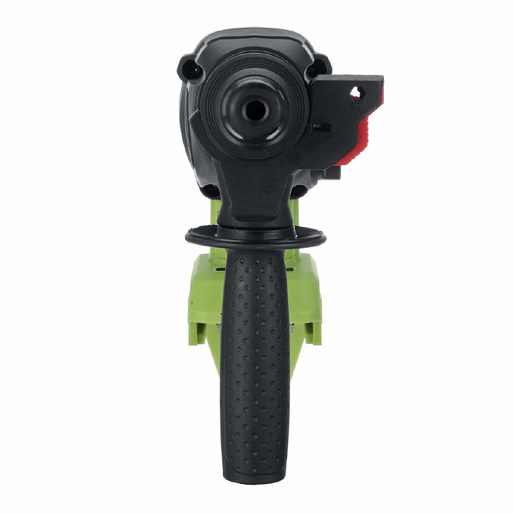 1200W Electric Hammer Brushless Cordless Hammer Drill Concrete Breaker Punch Jackhammer Power Drill Tool DC24V for 18V Battery