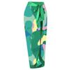 Europäischer Print-Bikini 2025 mit Sonnenschutz-Gaze-Rock - Resort-Bademode