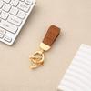 Luxury PU Leather Anti-Lost Motorcycle Car Keychain Pendant