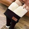 Fleece Thickened Lamb Wool Leggings Women's Autumn and Winter High-waisted Leggings Thermal Pants Yoga Pants