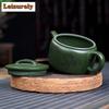 270ml Chinese Yixing Purple Clay Teapots Famous Handmade Dargon Tea Pot Raw Ore Green Mud Kettle Authentic Zisha Tea Set Gifts