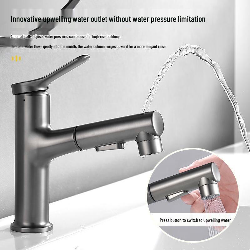 OEING Copper Basin Pull-Out Faucet