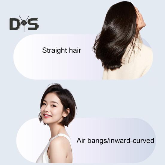 Electric Hair Styling Brush Vacuum Dander Remover & Volumizing Comb with Scalp Massage Type-C Fast Charge Portable Hair Care Tool