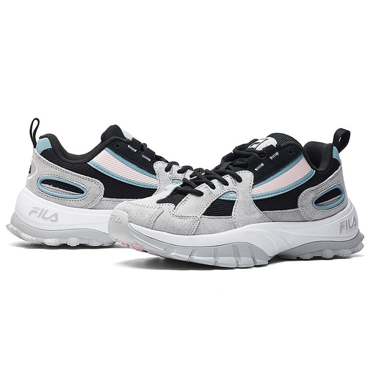 Fila Hit 3000 Breaker Low Top Sneakers Women Sneakers Gray Black F12W941112FGB