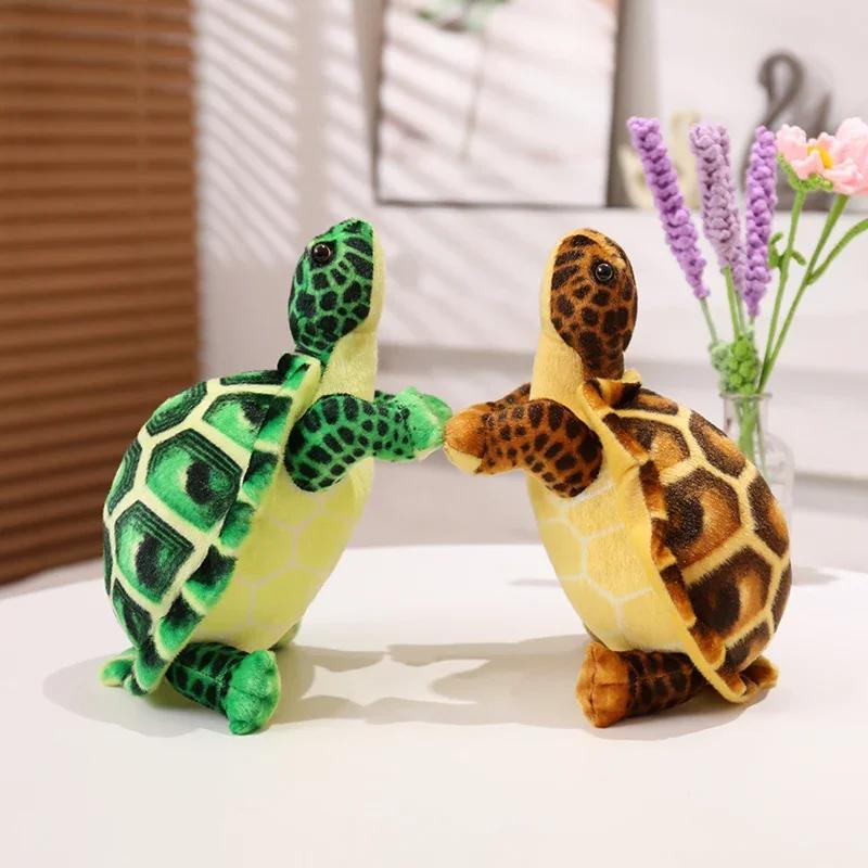 Giocattoli per bambini Carino Bambino Super Verde Simulazione Peluche Tartaruga Realistica Tartaruga Marina Animale Peluche Giocattolo per Bambini Regalo Arredamento per la casa