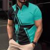 Summer Outdoor Men's Casual Fashion Short Sleeve Polo Shirt