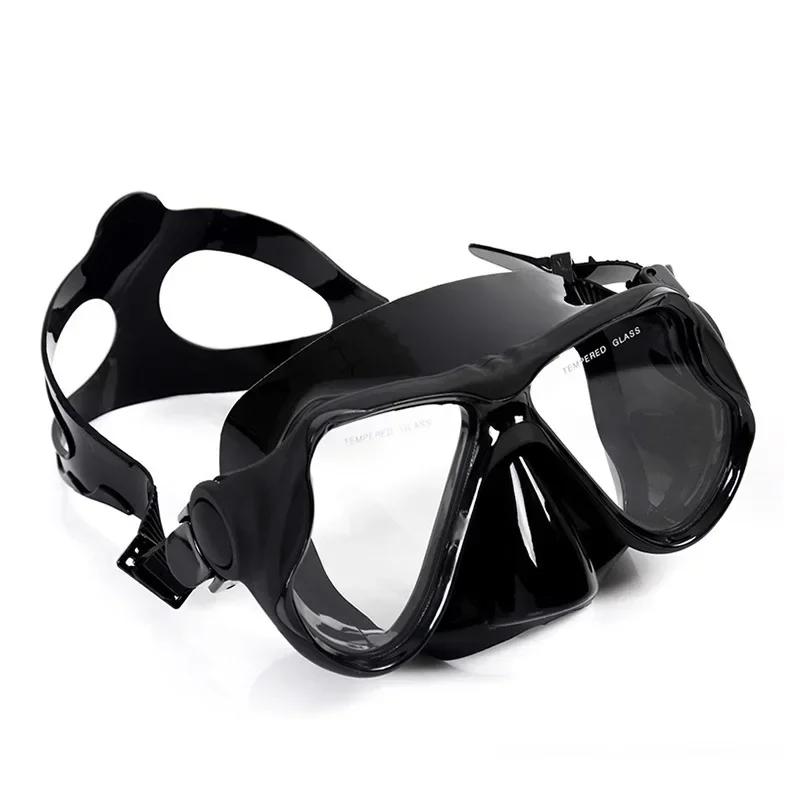 Diving Mask Optical Nearsighted Myopia  Glasses Resin Plastic Lens Googles Silicone  Short-sighted Reading